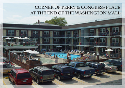 One of the largest pools in Cape May - Year Round Cape May Hotel