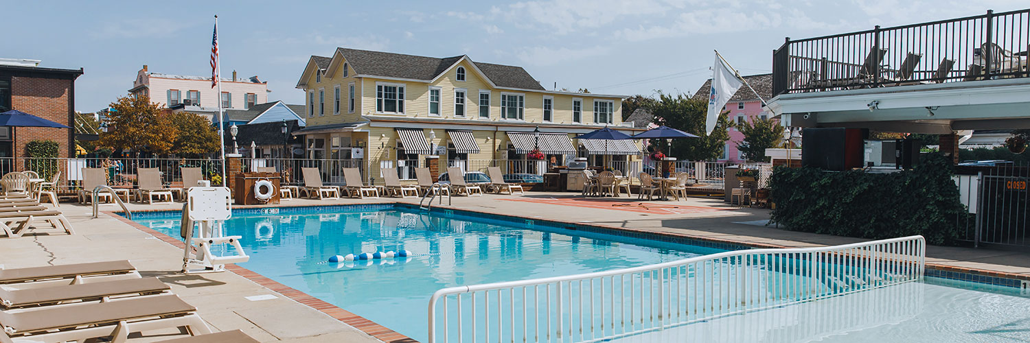 Swimming pool and sun deck